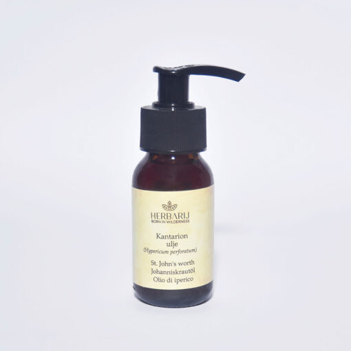Kantarionovo ulje macerat gospine trave za regeneraciju kože Herbarij.